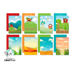 Studio Light - Blok A5 - On the farm Friendz / P bondegrden