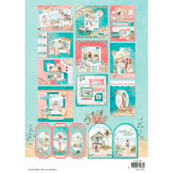 Studio Light - Blok A4 - Cardmaking Paper Pad - Summer Celebration