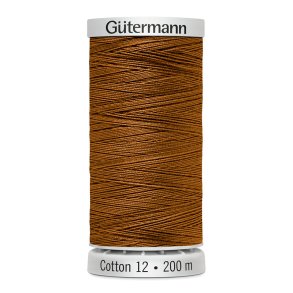 Gtermann - Quiltetrd - Sulky Cotton 12 - 200 m - Brun 1056