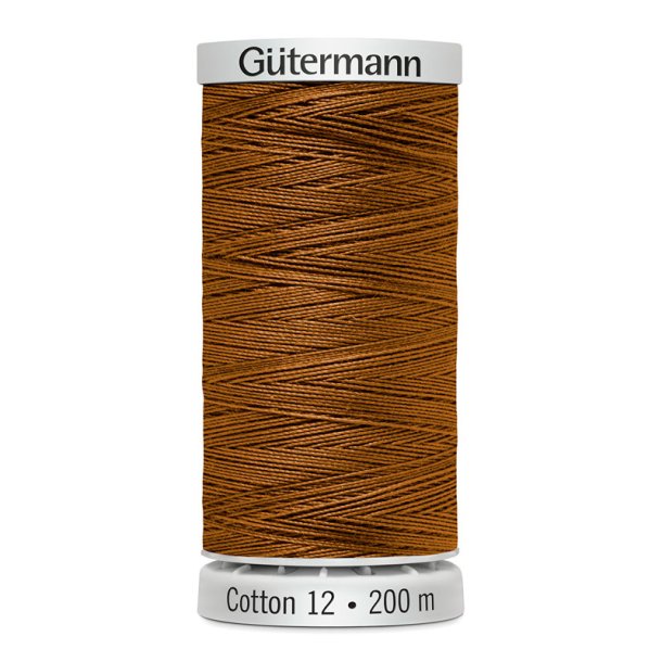Gtermann - Quiltetrd - Sulky Cotton 12 - 200 m - Brun 1056