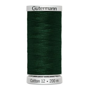 Gtermann - Quiltetrd - Sulky Cotton 12 - 200 m - Grn 1174