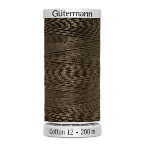 Gtermann - Quiltetrd - Sulky Cotton 12 - 200 m - Brun 1180