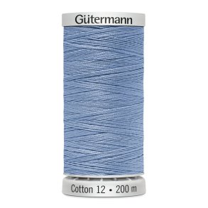 Gtermann - Quiltetrd - Sulky Cotton 12 - 200 m - Lys Bl 1292