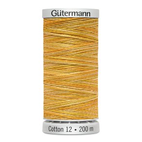 Gtermann - Quiltetrd - Sulky Cotton 12 - 200 m - Multifarvet 4002