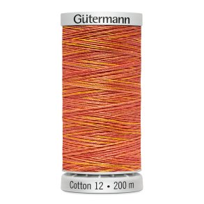Gtermann - Quiltetrd - Sulky Cotton 12 - 200 m - Multifarvet 4003