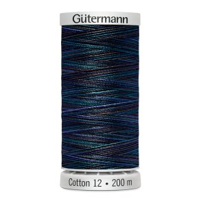 Gtermann - Quiltetrd - Sulky Cotton 12 - 200 m - Multifarvet 4022