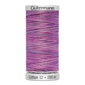 Gtermann - Quiltetrd - Sulky Cotton 12 - 200 m - Multifarvet 4025