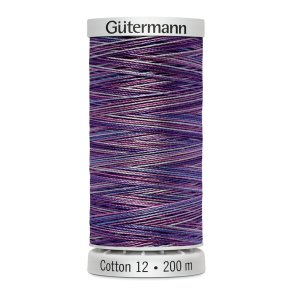 Gtermann - Quiltetrd - Sulky Cotton 12 - 200 m - Multifarvet 4032