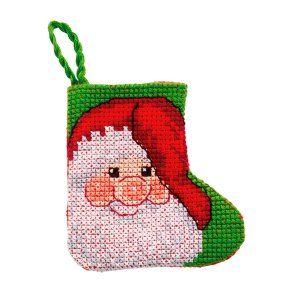 Broderi Kit - Julemand 7x7cm