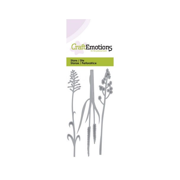 CraftEmotions - Die - Flowering Grass / Blomster Græs