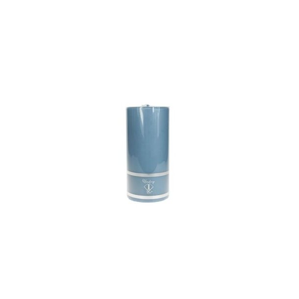 Bloklys - Rustik - Gråblå - 7 x 12,5 cm