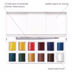 Winsor  Newton - Cotman Watercolour Sketchers Pocket Set