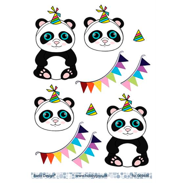 Barto Design - 3D ark - Panda Party