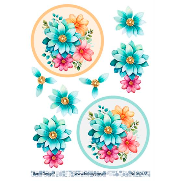 Barto Design - 3D ark - Blomster