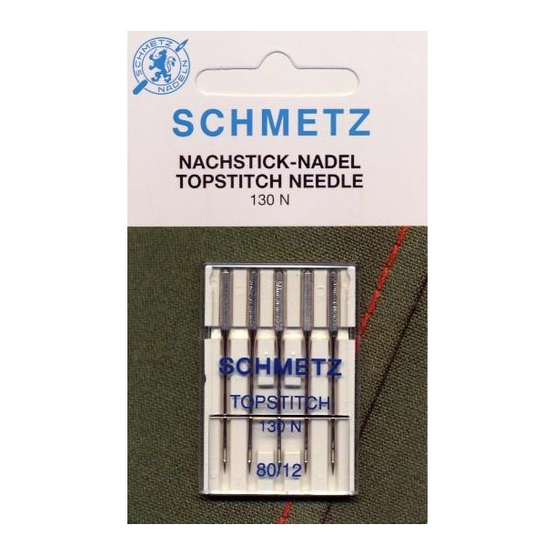 Schmetz Symaskinenle - Topstitch, str. 80/12