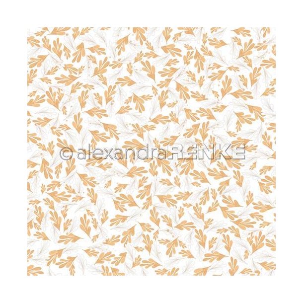 Alexandra Renke - Karton - Small Watercolor flowers indian yellow - 102580