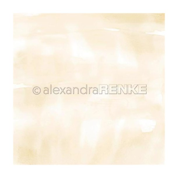 Alexandra Renke - Karton - Freestyle watercolor lemon yellow - Vandfarve gul - 102666