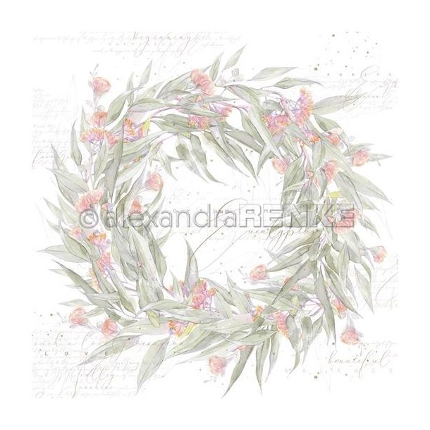 Alexandra Renke - Karton - Eucalyptus wreath - Eukalyptus krans - 102671