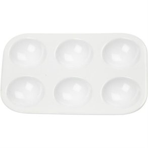 Pensler & Tilbehr - Palette, str. 12x8 cm, 1stk. - 100288