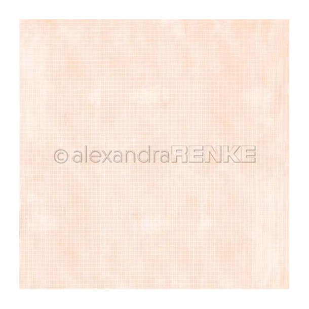 Alexandra Renke - Karton - Chequered on Pastel Orange / Tern p Pastel Orange - 10.1849
