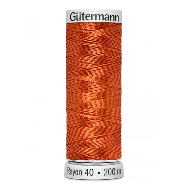 Gtermann - Maskinbroderitrd - Sulky Rayon - Viskose - 200 m - Brun 1021