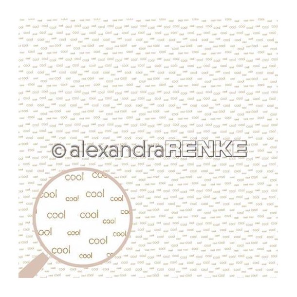 Alexandra Renke - Karton - Cool Typo Small / Skrift m. Cool - 10.2170