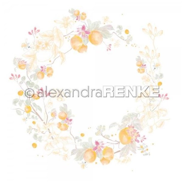 Alexandra Renke - Karton - Herbarium - Lemon Wreath - 10.2362
