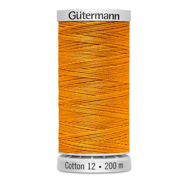 Gtermann - Quiltetrd - Sulky Cotton 12 - 200 m - Gul 1024