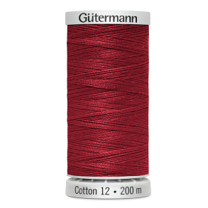 G�termann - Quiltetr�d - Cotton 12 - 200 m - R�d 1035