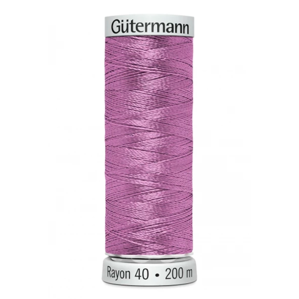 Gtermann - Maskinbroderitrd - Sulky Rayon - Viskose - 200 m - Lilla 1080