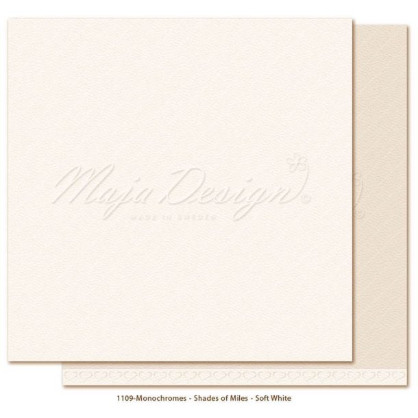 Maja Design - Monochromes - Shades of Miles - Soft White - 1109
