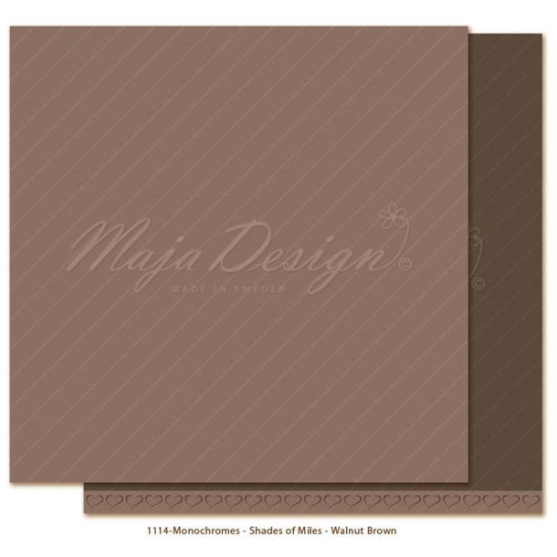 Maja Design - Monochromes - Shades of Miles - Walnut Brown