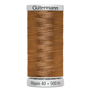 Gtermann - Maskinbroderitrd - Sulky Rayon - Viskose - 500 m - Brun 1126