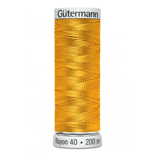 Gtermann - Maskinbroderitrd - Sulky Rayon - Viskose - 200 m - Gul 1137