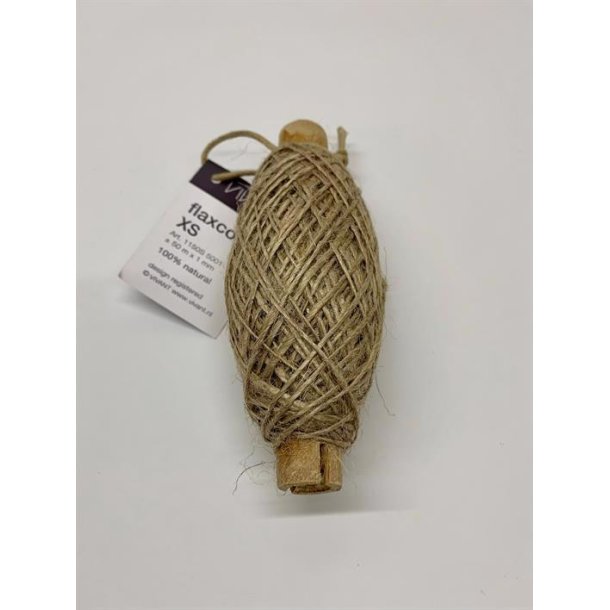 Flaxcord - 50 m x 1 mm - Natur
