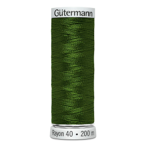 Gtermann - Maskinbroderitrd - Sulky Rayon - Viskose - 200 m - Grn 1176