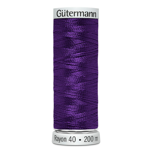 Gtermann - Maskinbroderitrd - Sulky Rayon - Viskose - 200 m - Lilla 1195