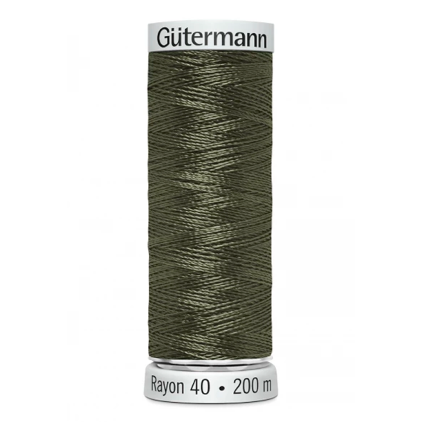 Gtermann - Maskinbroderitrd - Sulky Rayon - Viskose - 200 m - Grn 1212