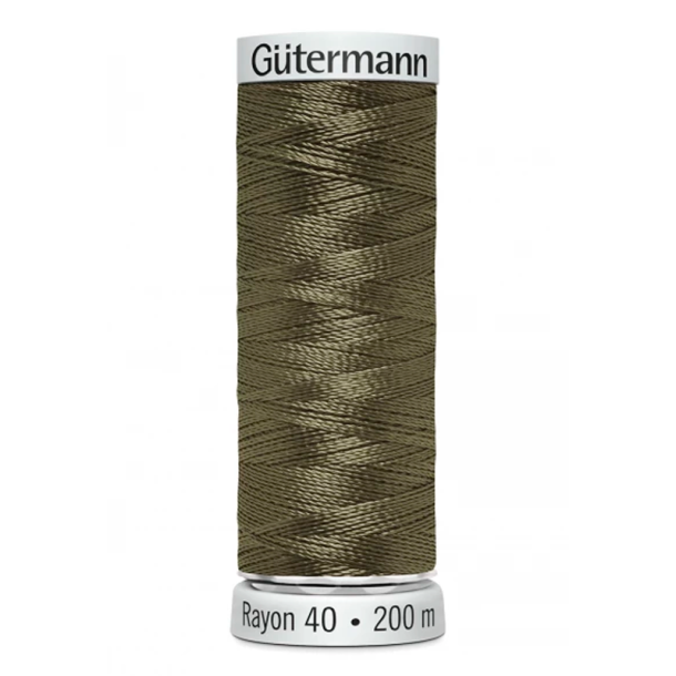 Gtermann - Maskinbroderitrd - Sulky Rayon - Viskose - 200 m - Grn 1228