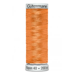 Gtermann - Maskinbroderitrd - Sulky Rayon - Viskose - 200 m - Orange 1239