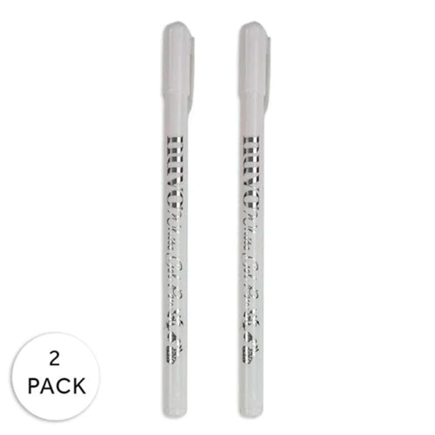 NUVO - Gel Pens - 2s tk - Hvide