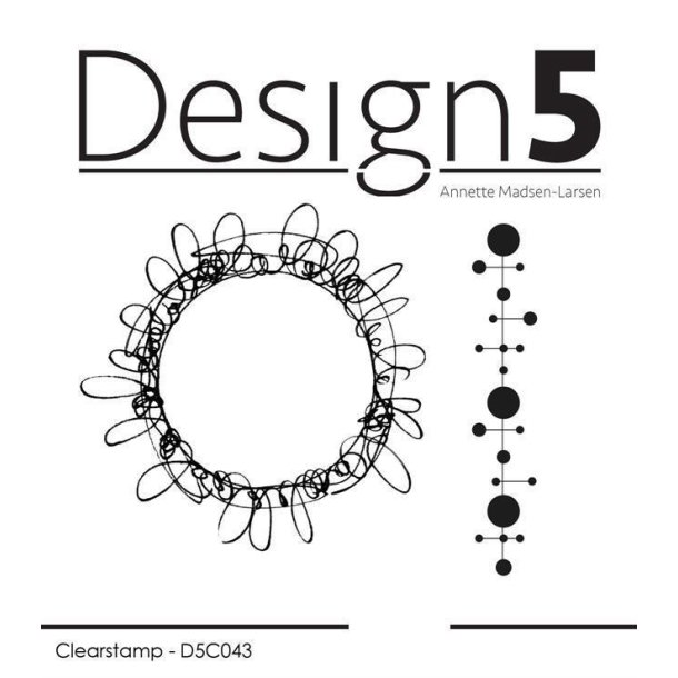 Design5 - Stempel - Mixed Media - Artsy Circle - D5C043