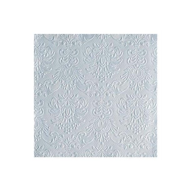Ambiente - Frokostservietter - Elegance Pearl Blue - bl perlemor