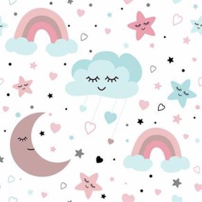 Ambiente Frokostservietter - Cute sky