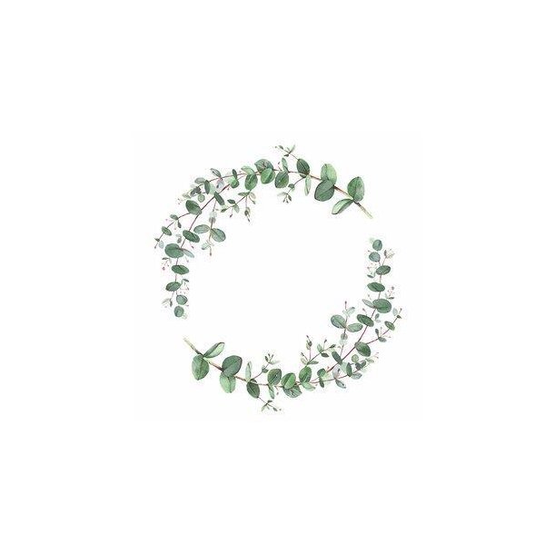 Ambiente - Frokostservietter - Eucalyptus Branche White