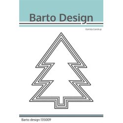 Barto Design - Die - Layered Christmas Tree / Juletr
