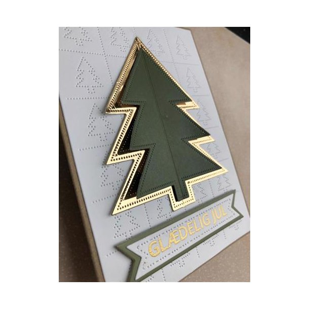 Barto Design - Die - Layered Christmas Tree / Juletr