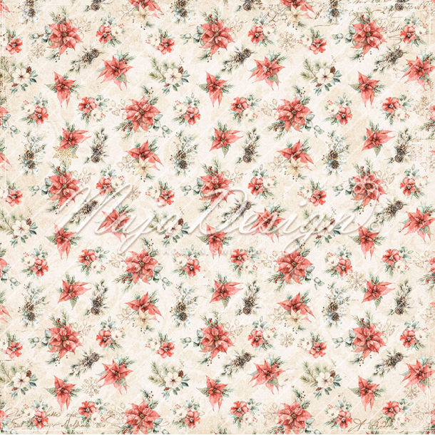 Maja Design - Christmas Nostalgia - Poinsettias