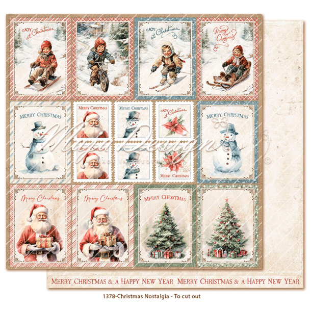 Maja Design - Christmas Nostalgia - To cut out