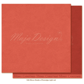 Maja Design - Mono - Nostalgia - Light red